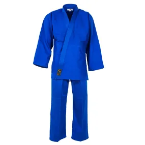 14 oz Hayashi Single Weave Judo Uniform - Blue