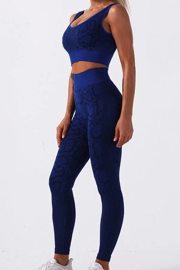 Animal Print Yoga Set