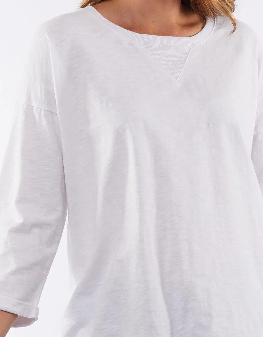 Annie Lightweight Top - White