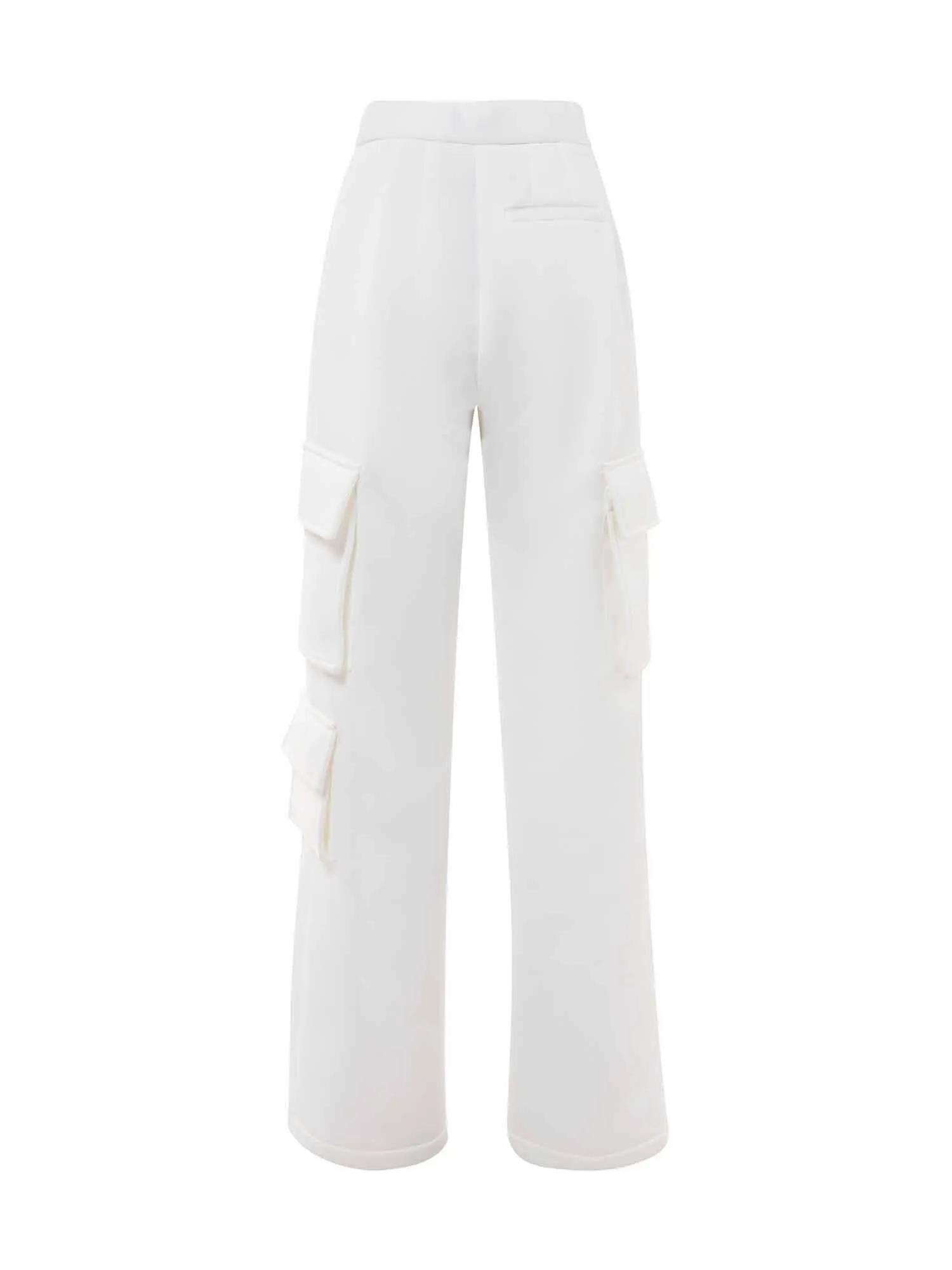 Baggy Pants In White