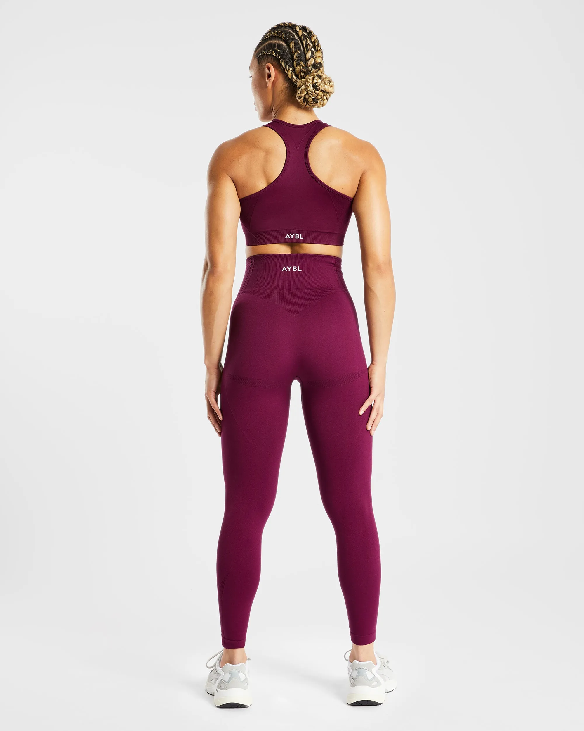 Balance V2 Seamless Leggings - Purple Wine