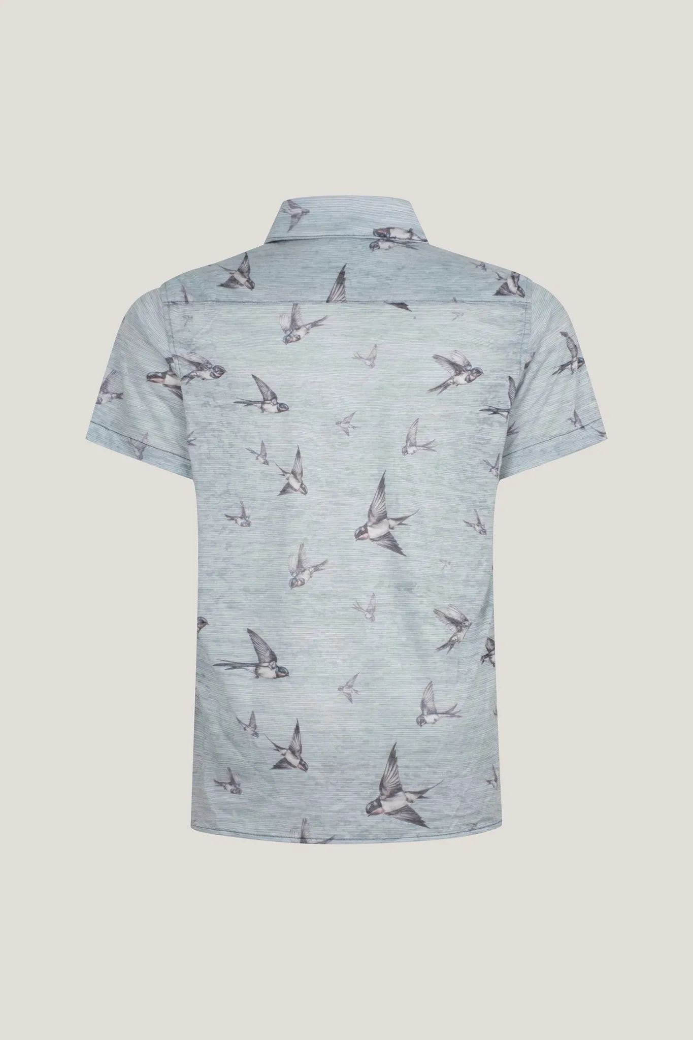 Collared Lightweight Shirt - Sparrow Green