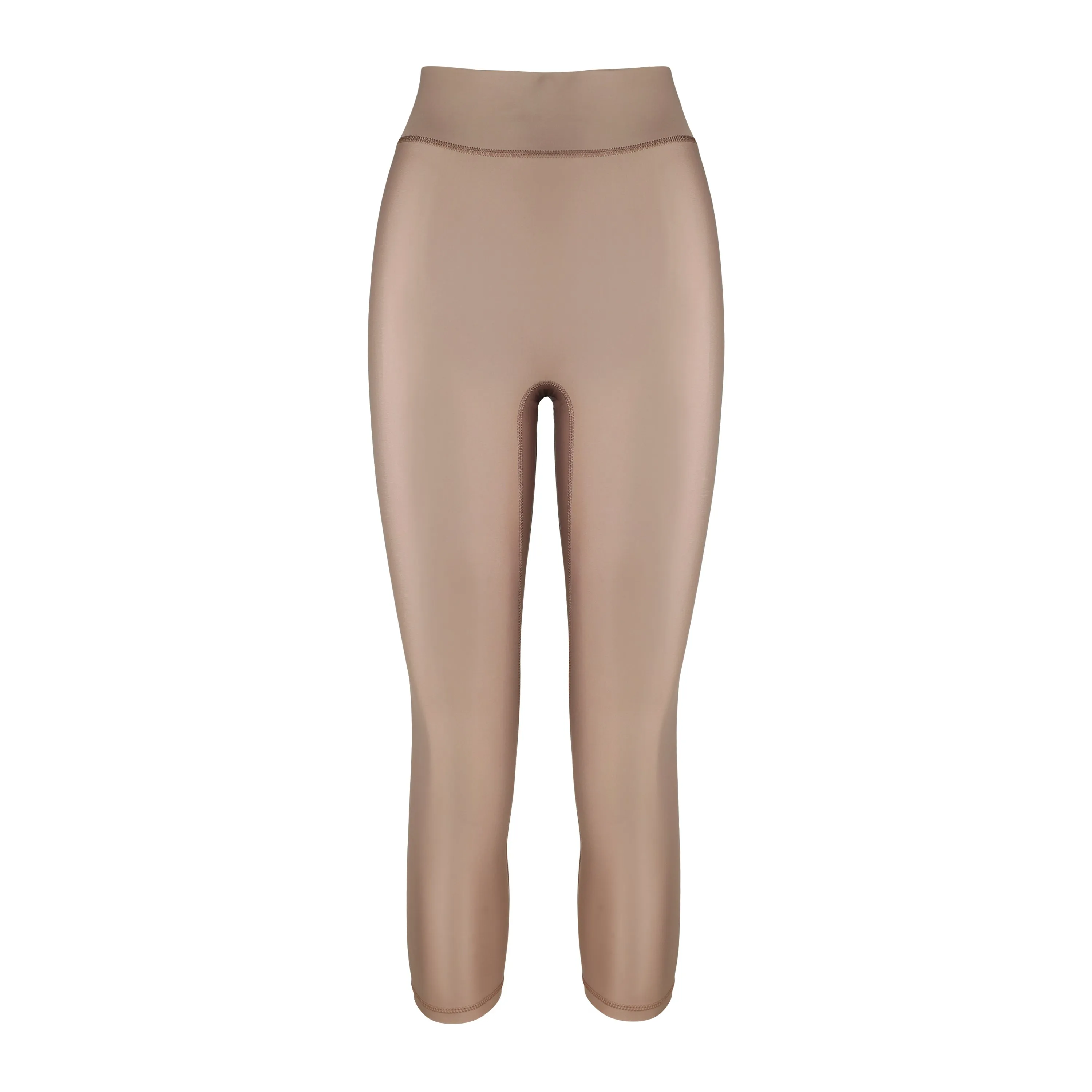 Cora Compression Leggings | Recycled Nylon | Sand