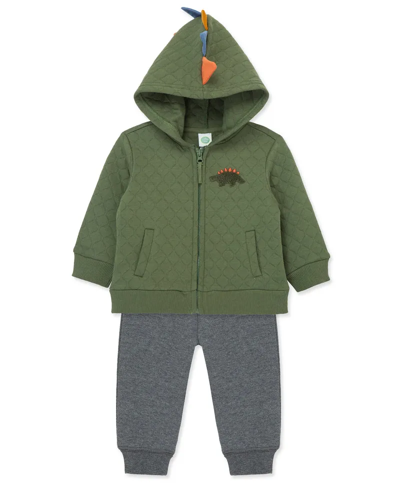 Dino 2pc Hoodie Set- TOD