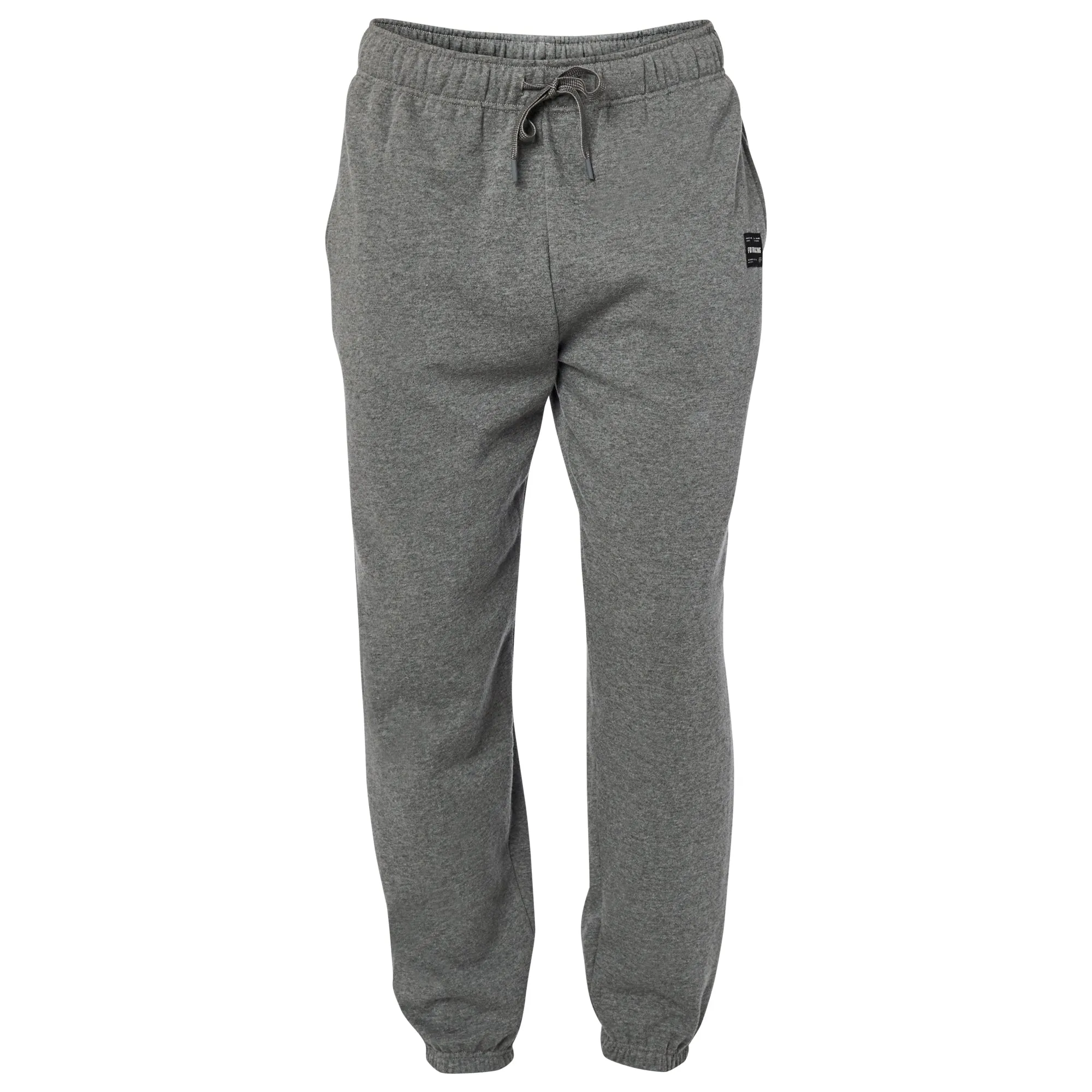 Fox Racing  Mens Heather Graphite Standard Issue Fleece Pants Relaxed Sweatpants