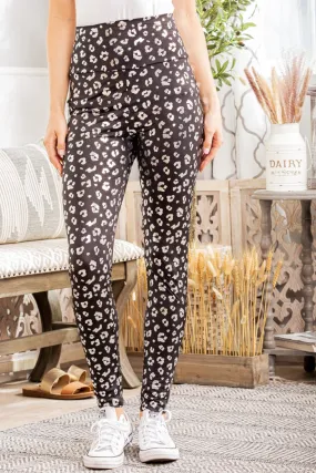 Full Size Leopard High Waist Leggings