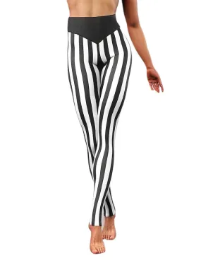 Girls Athleisure Yoga Stripe Trend Pants