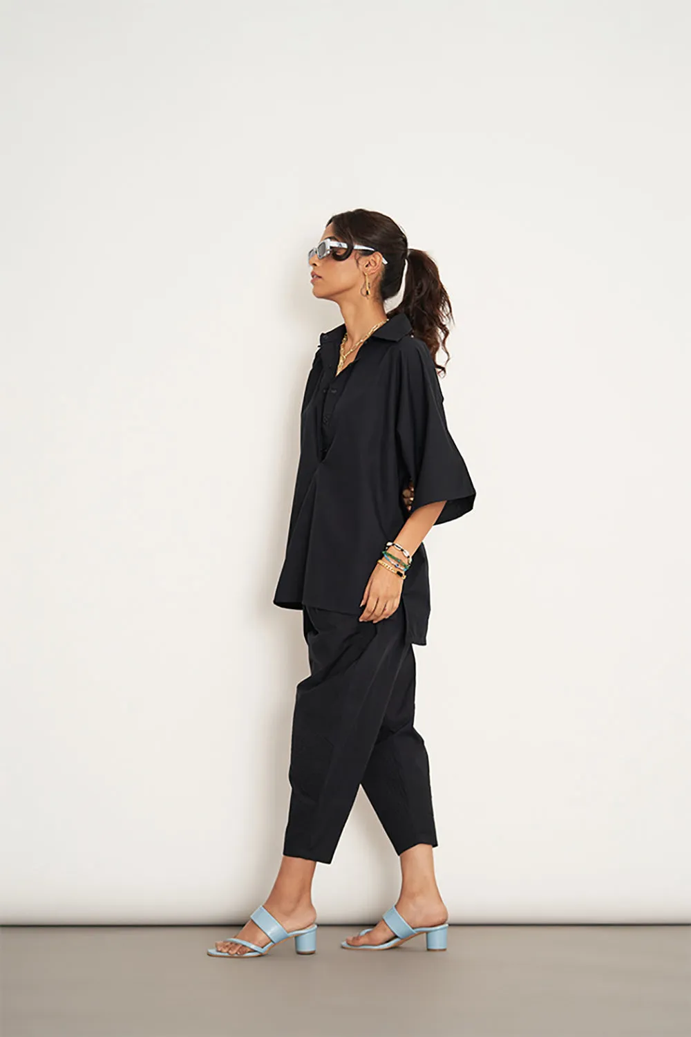 Ikigai Co-Ord Set Black