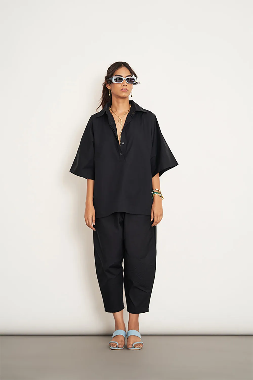 Ikigai Co-Ord Set Black