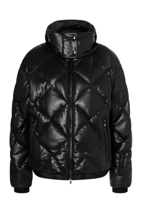 Lissi-D Sports Leather Down Ski Jacket