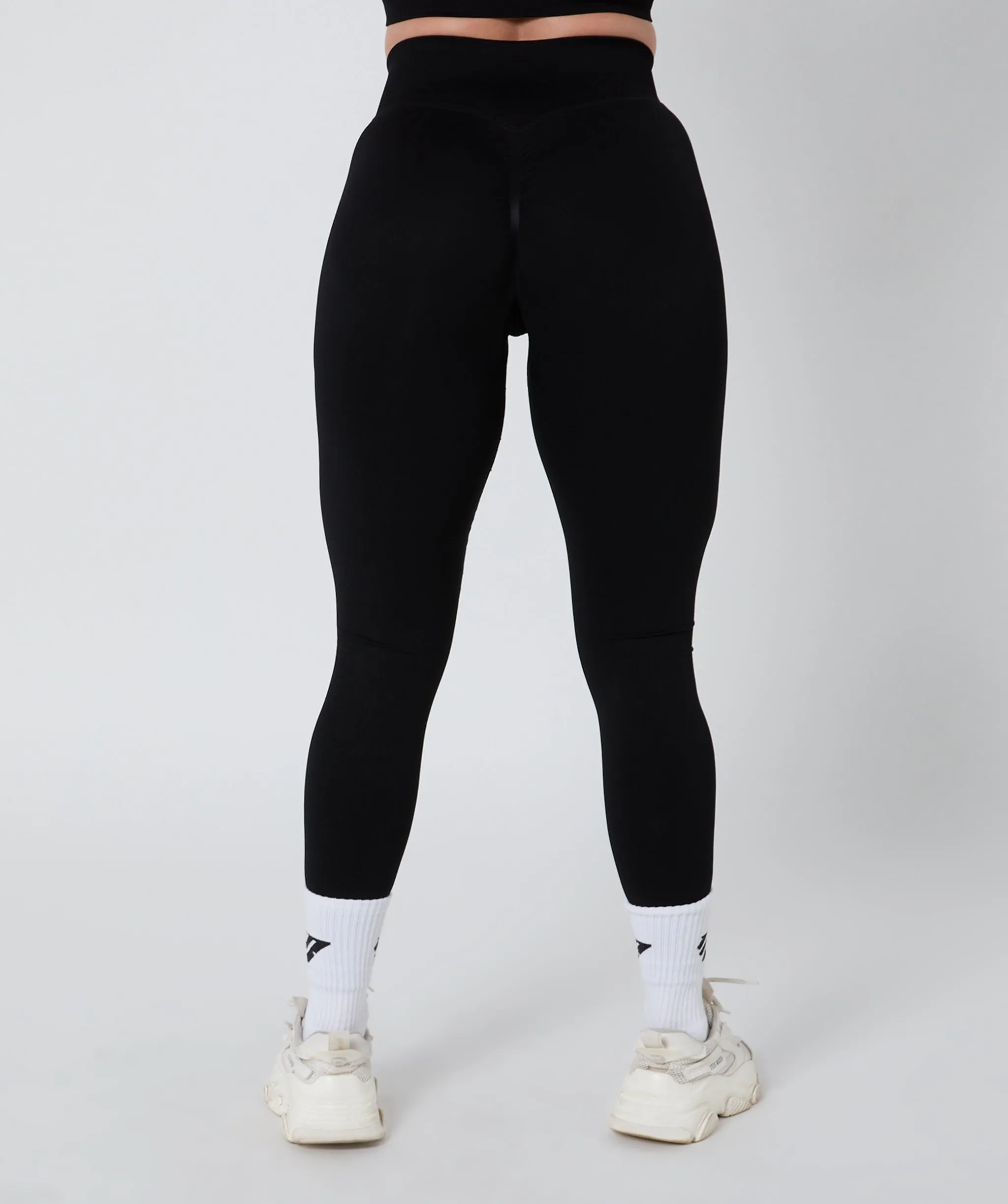 Luscious Seamless Full Length Leggings Black