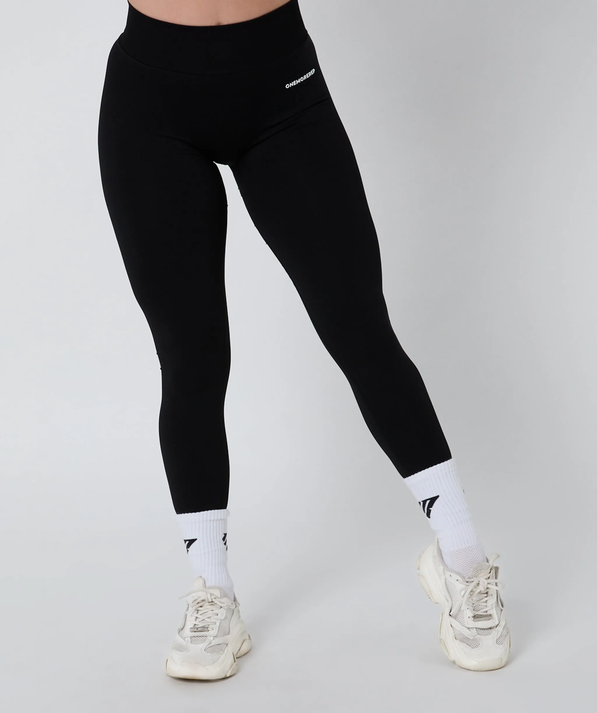 Luscious Seamless Full Length Leggings Black