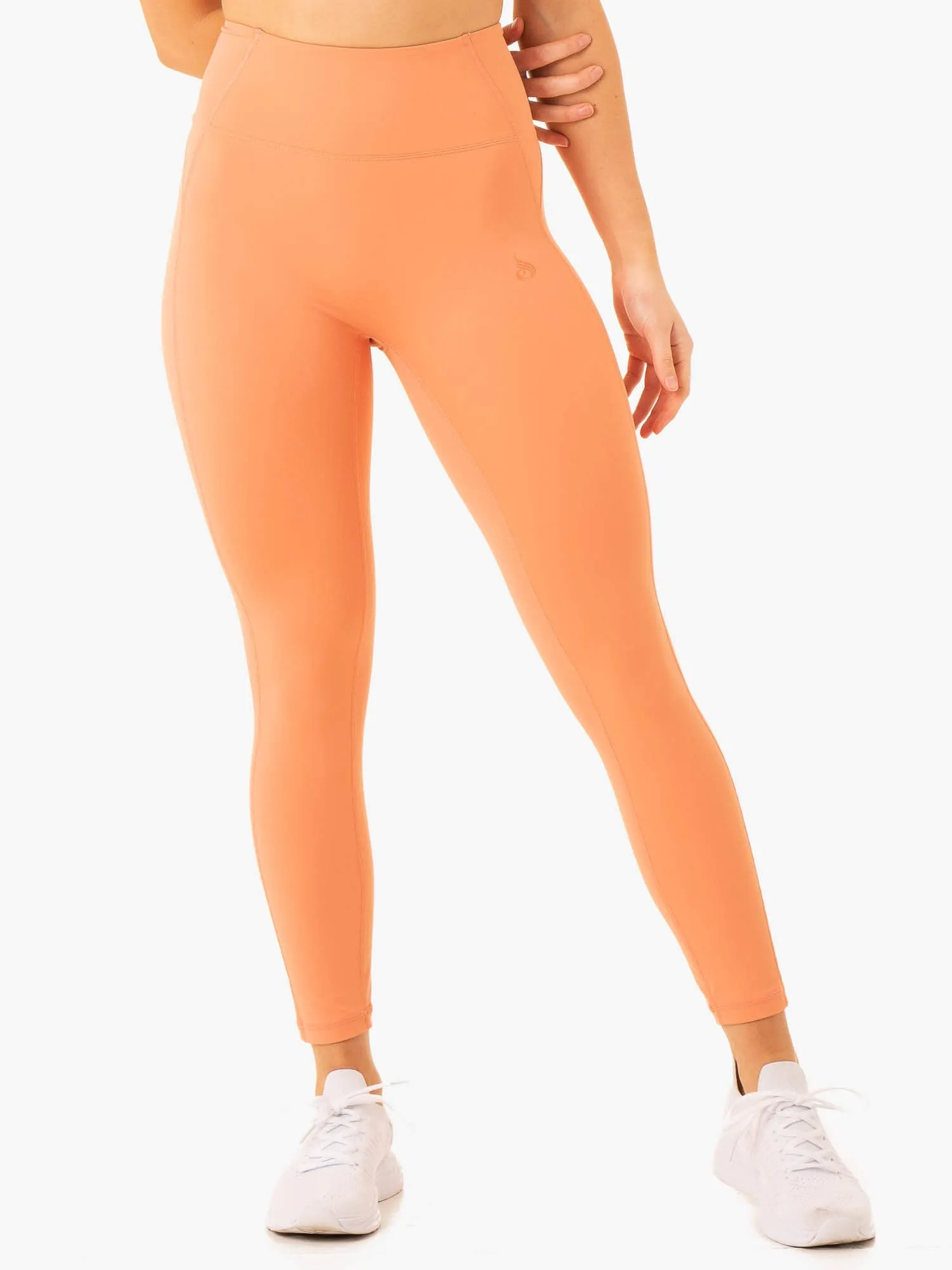 NKD Frame High Waisted Leggings - Terracotta