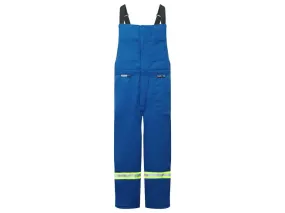 Portwest® Westex DH Antistat Flame Resistant Two-way Zipper Insulated Bib Pants - Royal Blue - IDHS225