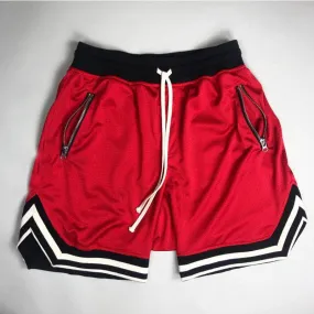 Pure color hip-hop breathable casual basketball pants