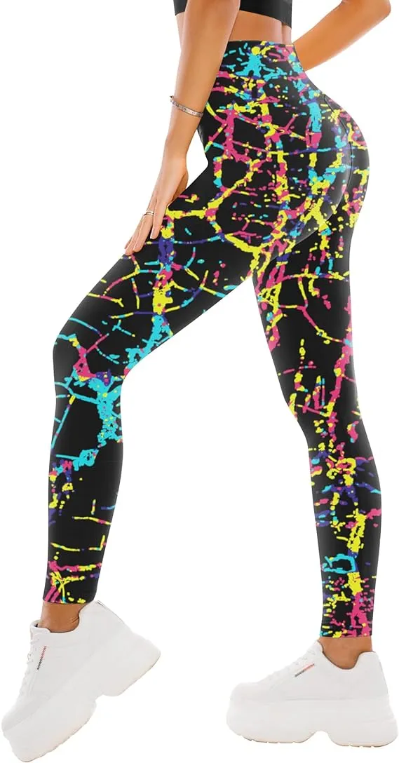 SINOPHANT High Waisted Leggings for Women - Full Length Buttery Soft Yoga Pants for Workout Athletic