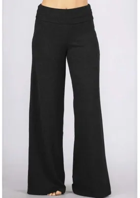 Sleek Hacci Mélange Sweater Knit Pants Made in USA CLEARANCE FINAL SALE