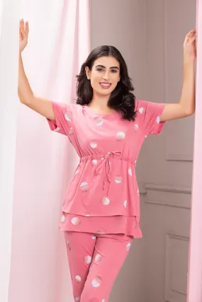 Summer Pink cotton Pj set