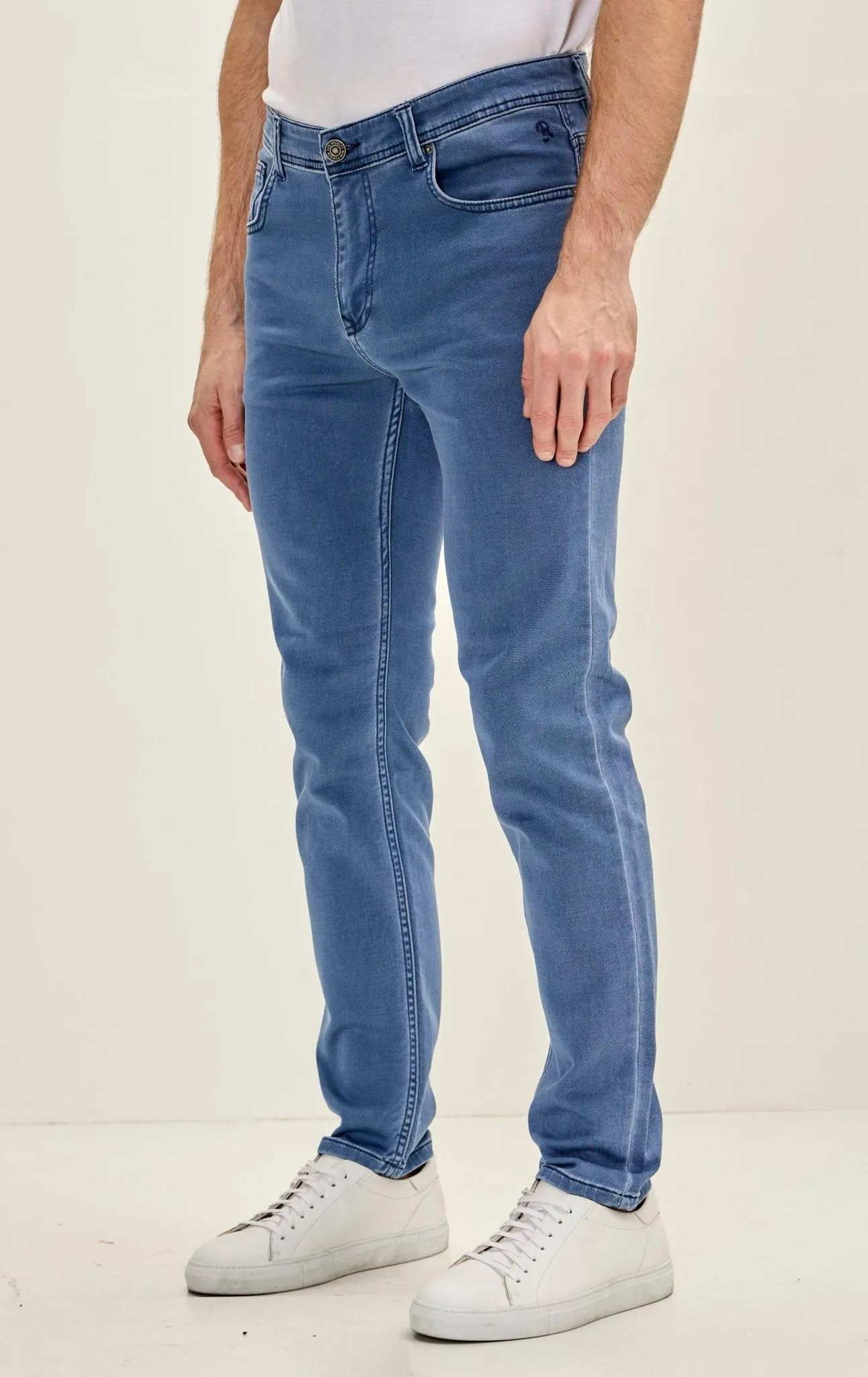 Super Soft 5-pocket Style Pants - Indigo