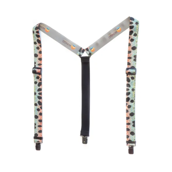 Wingo Fish Skin Suspenders