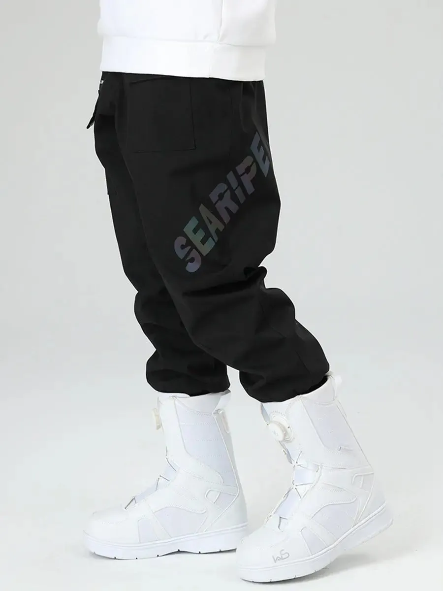 Women's Insulated Snow Pants Reflective