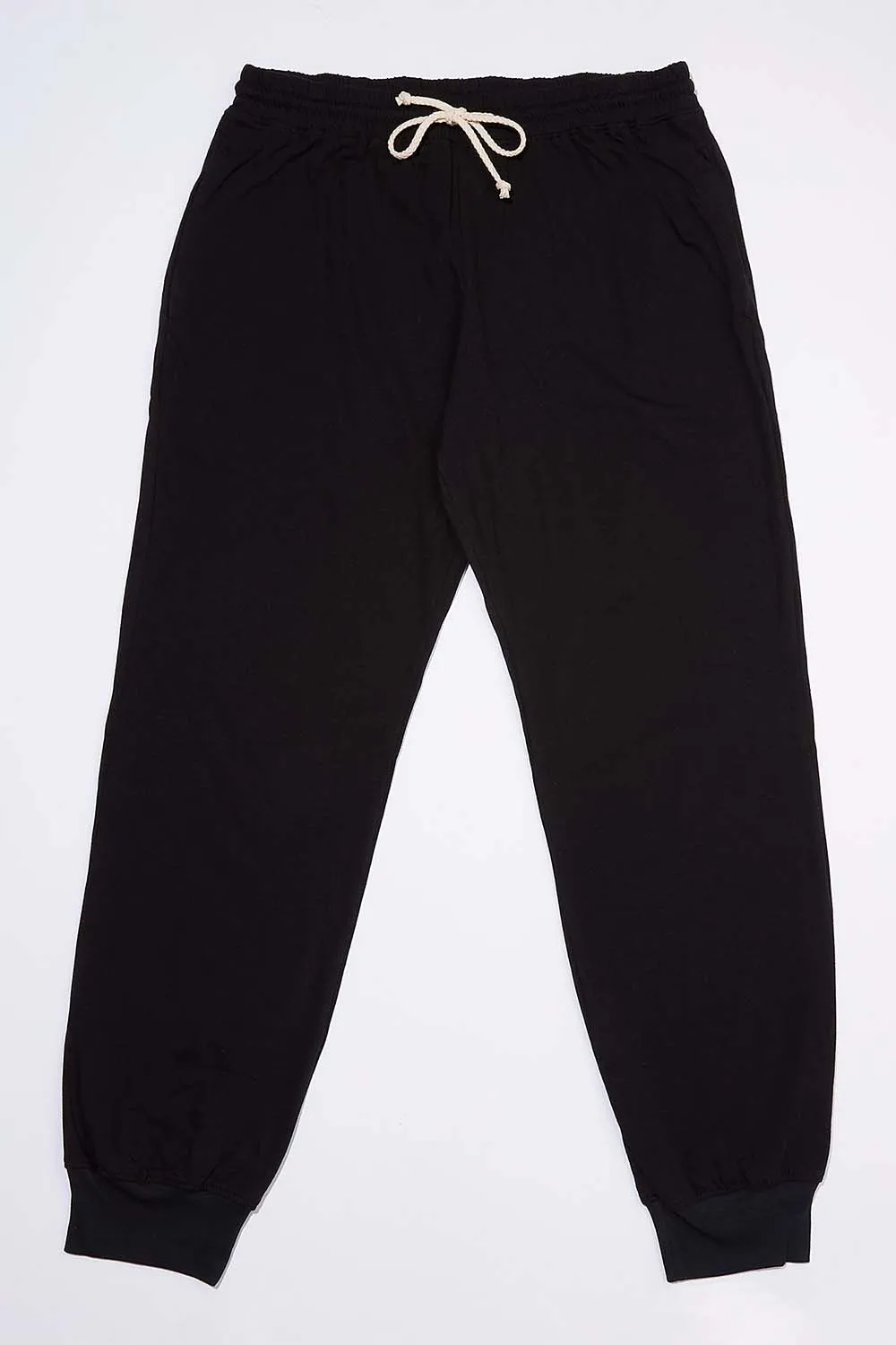 Women's Organic Jogger Pants - Black